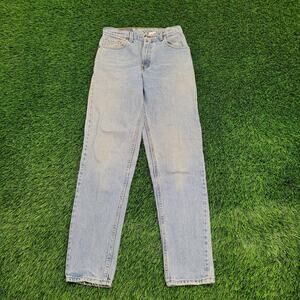 Vintage LEVIS 550 High-Waist Baggy Jeans Womens 4/5 28x31 USA Made